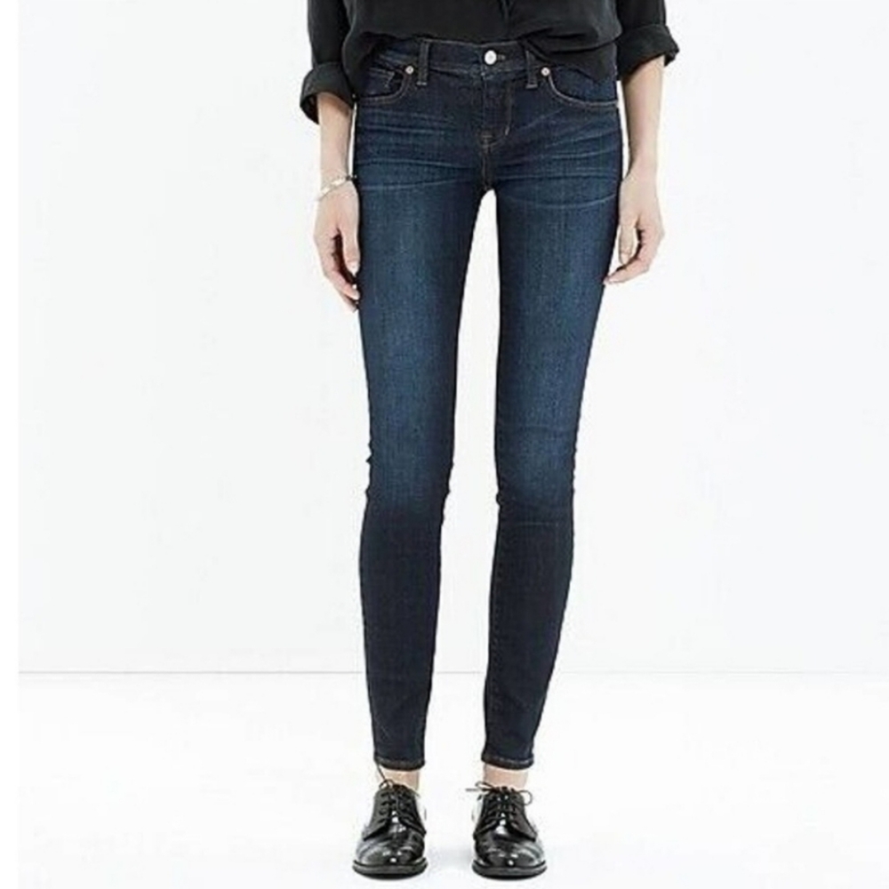 Madewell 8" Skinny Jeans in Lakeshore Wash Size 32